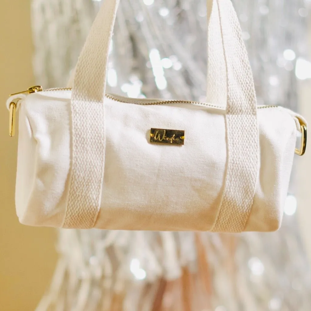 Mini Duffel - White