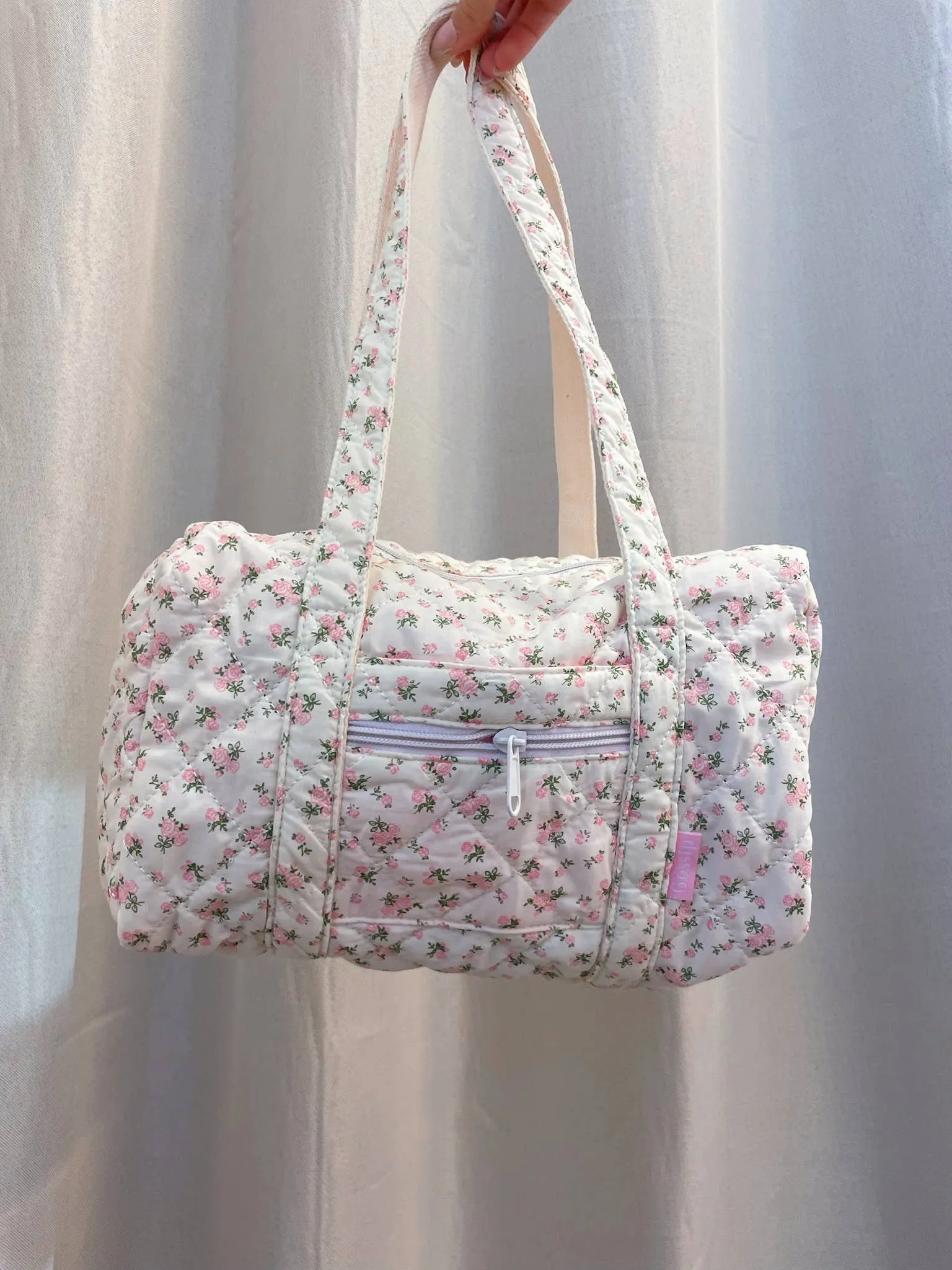 Mini Floral Duffel Bag/Purse