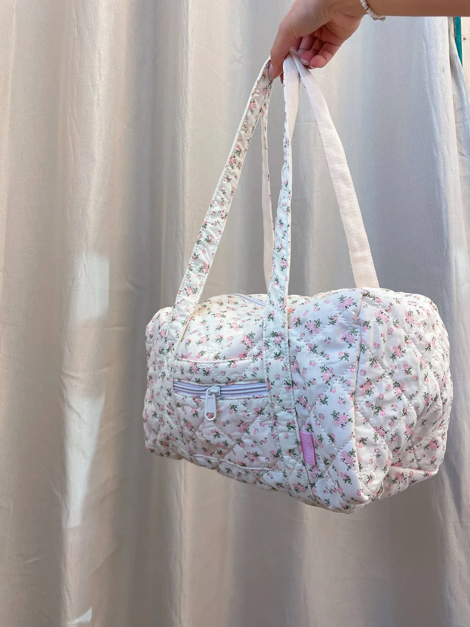 Mini Floral Duffel Bag/Purse