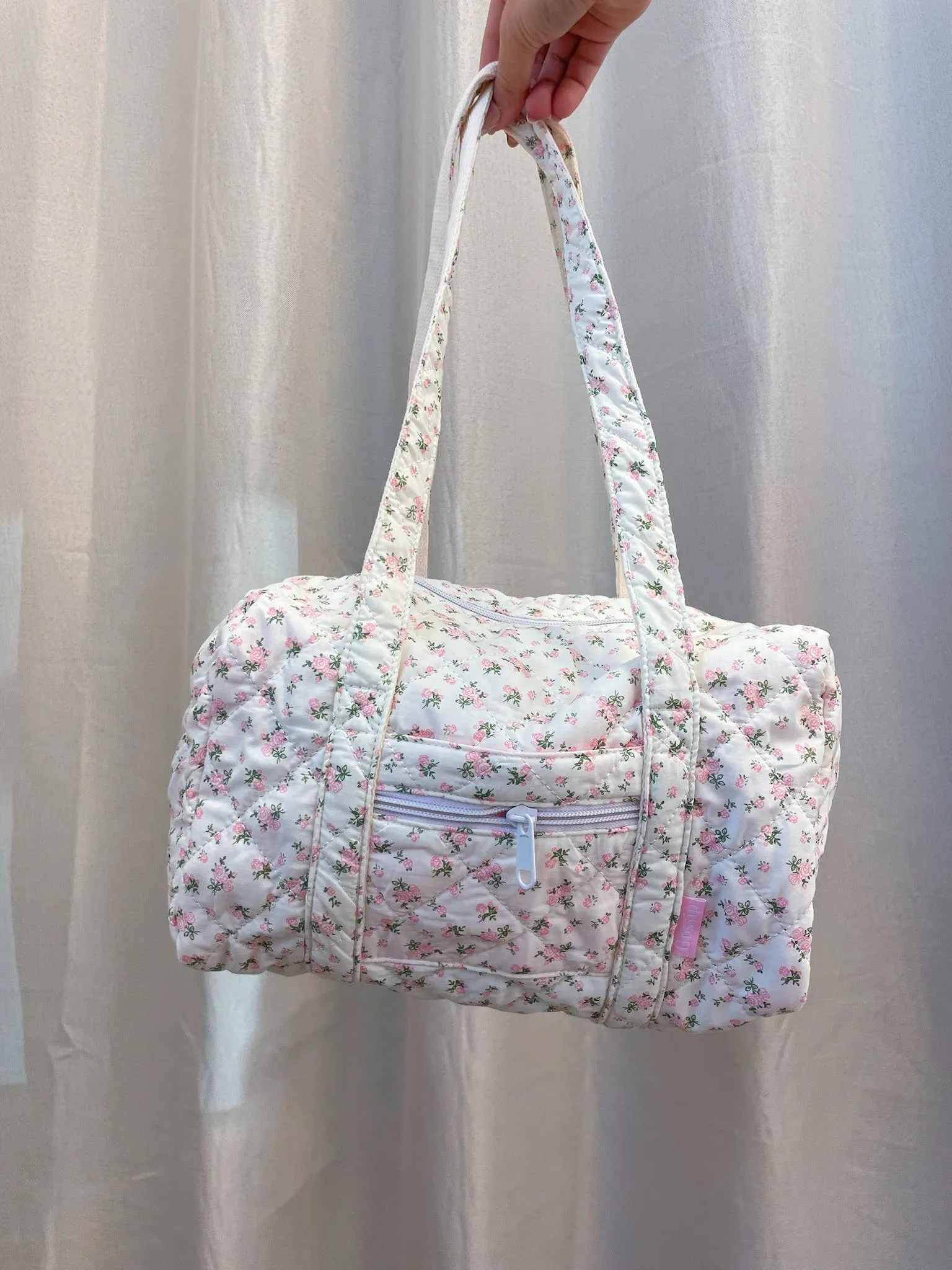 Mini Floral Duffel Bag/Purse