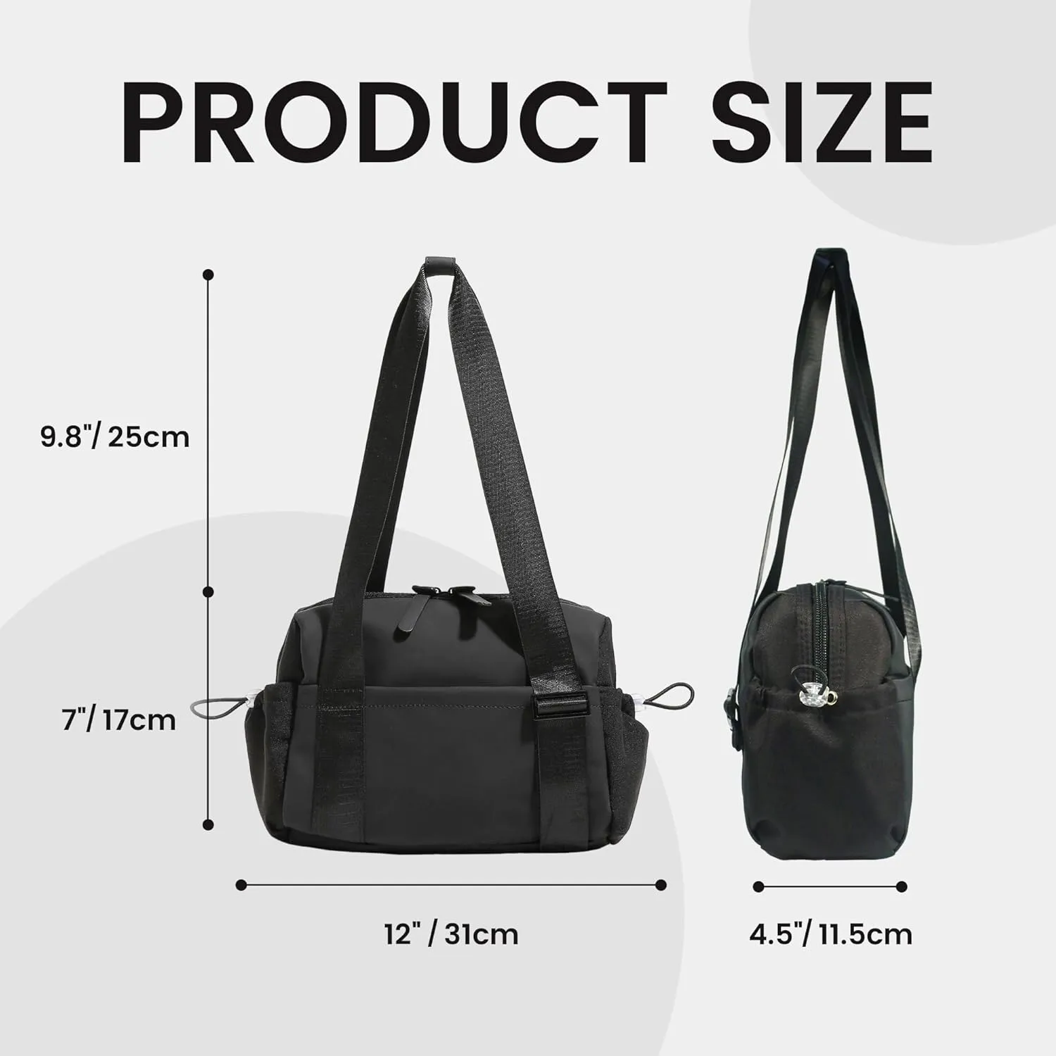 Mini Gym Bag for Women - Small Gym Tote with Wet Compartment - Waterproof Sport Travel Duffel Bag - Workout Bag 2025
