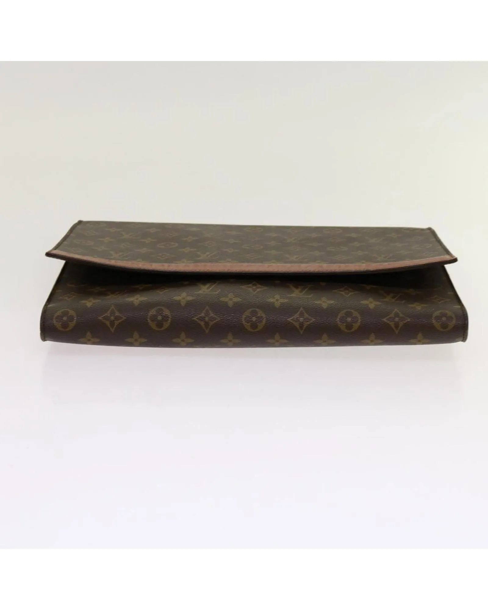 Monogram Canvas Envelope Clutch Bag