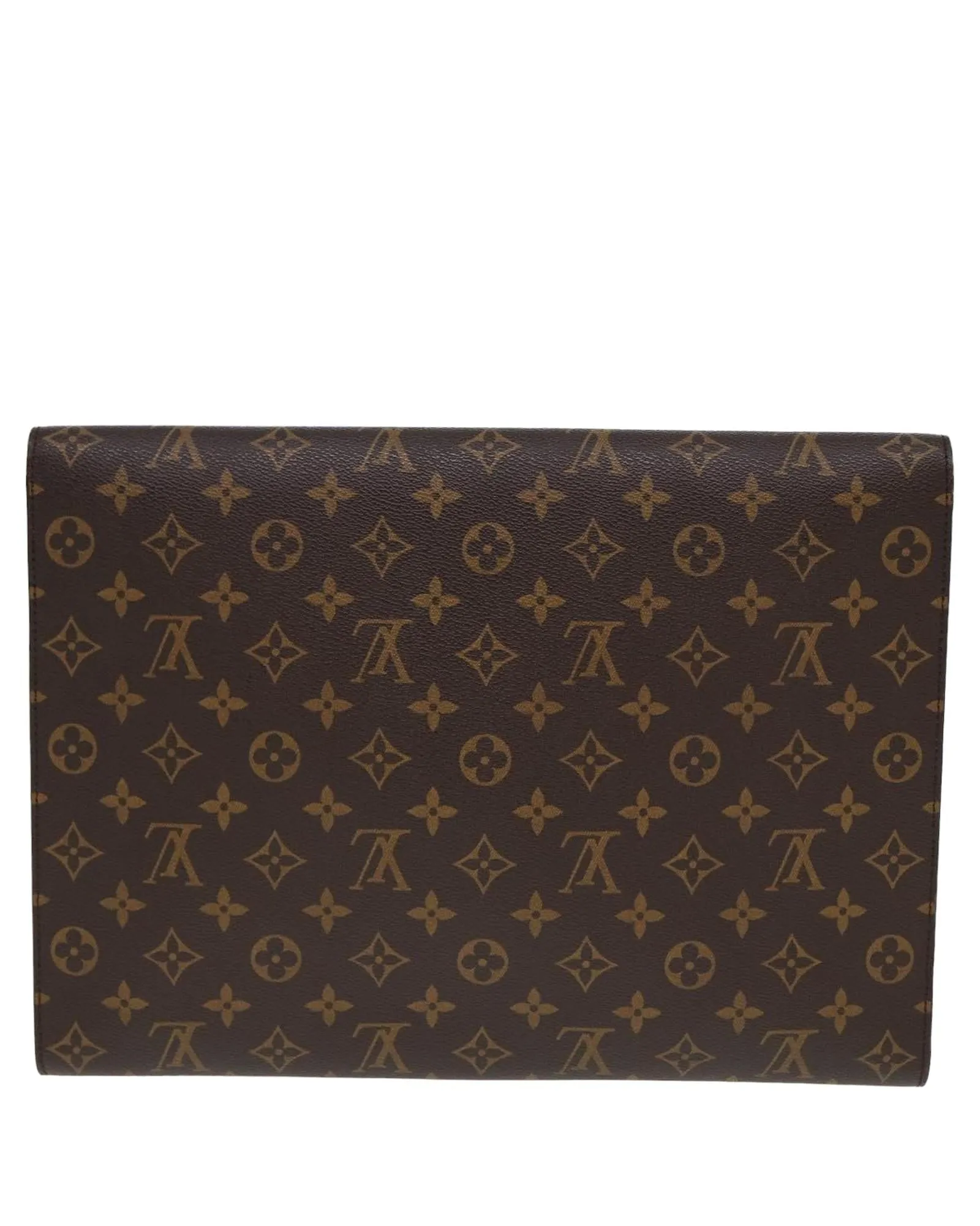 Monogram Canvas Porte Envelope Clutch Bag