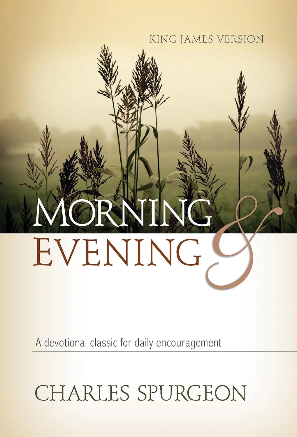 Morning and Evening: A Devotional Classic for Daily Encouragement Hardcover  July 1, 1990