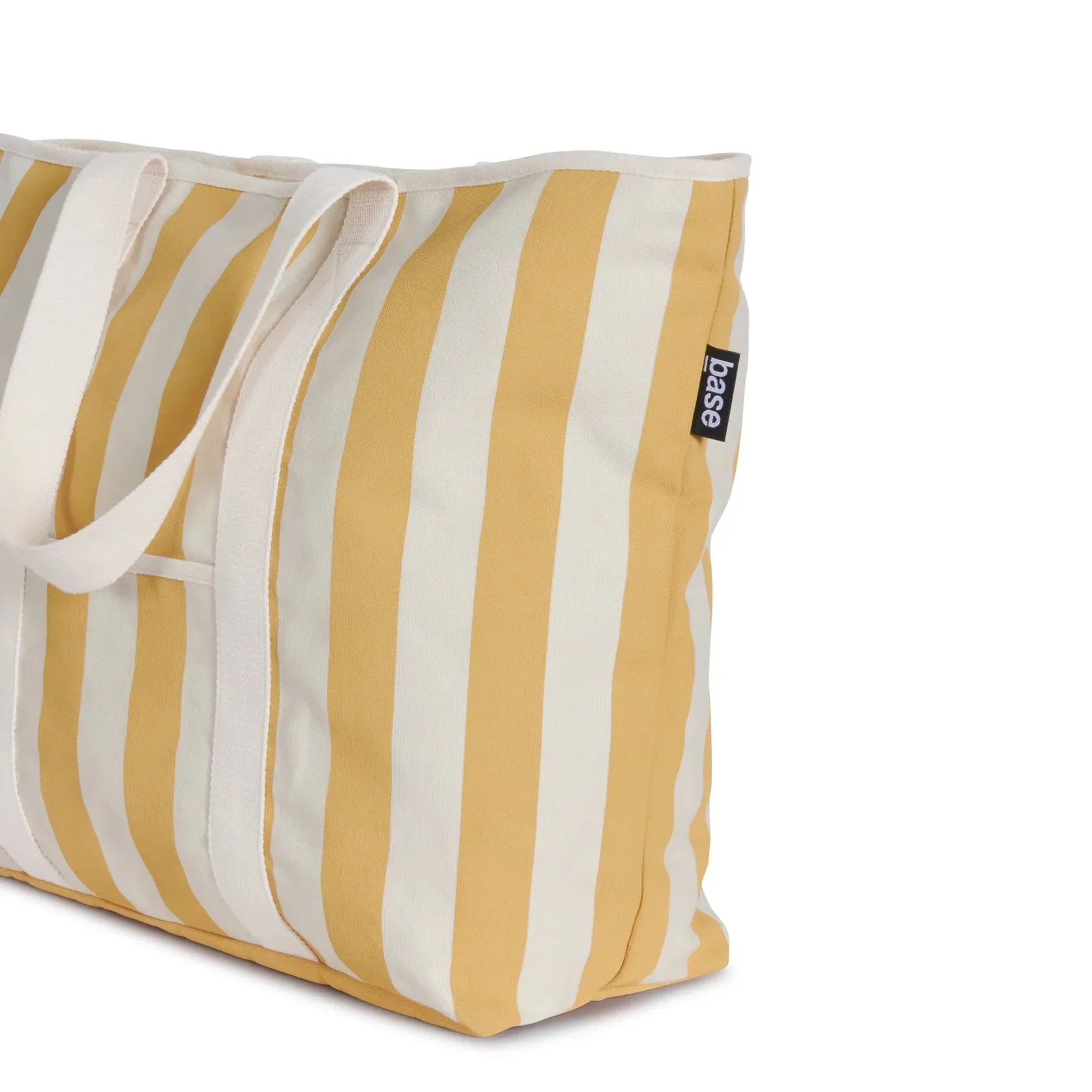 Mustard Stripe All Day Bag