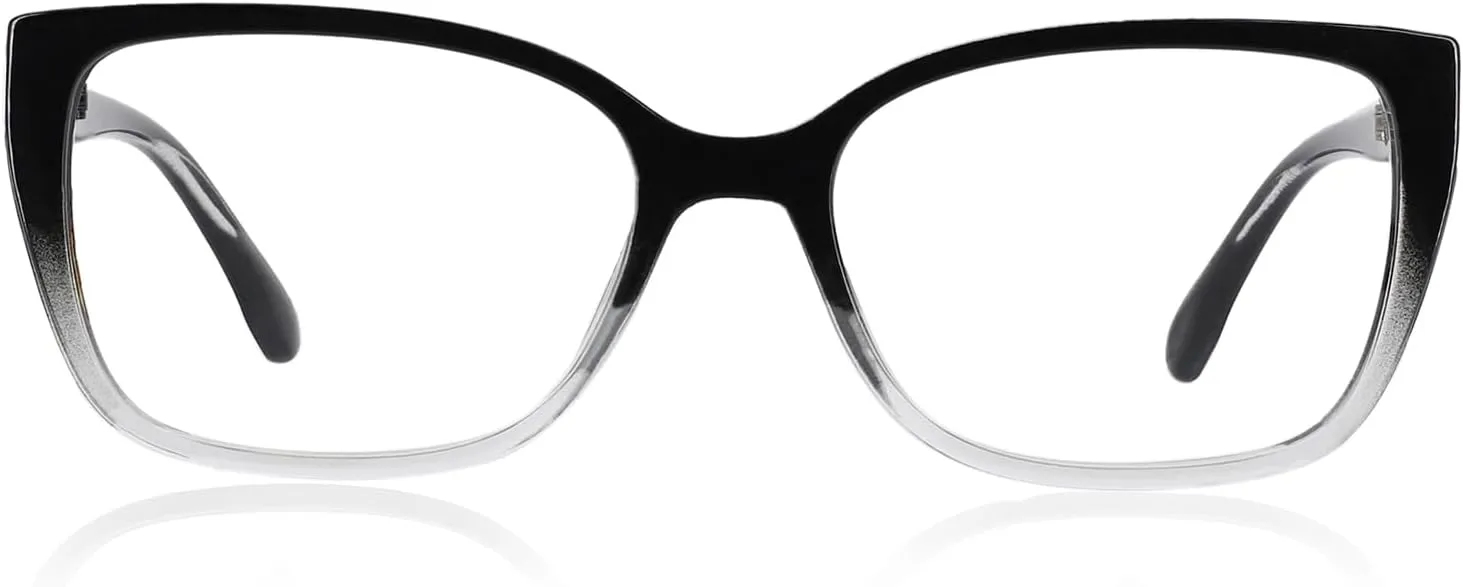 OCCI CHIARI Reading Glasses For Women Wide Square Reader 1.0 1.5 2.0 2.5 3.0 3.5 4.0 5.0 6.0 1.25 1.75 2.25 2.75
