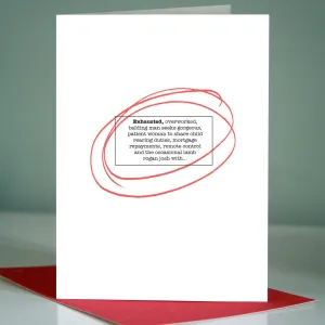 Personalised Lonely Hearts Card
