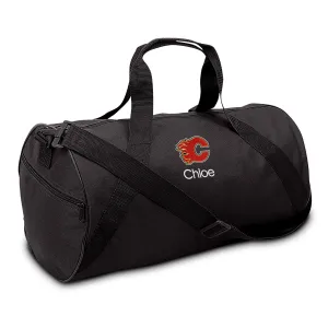Personalized Calgary Flames Duffel Bag