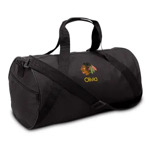 Personalized Chicago Blackhawks Duffel Bag