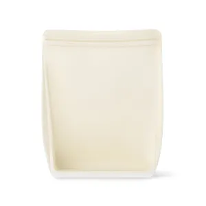 Reusable Silicone Bag Stand Up - Cream, 1.5L Porter