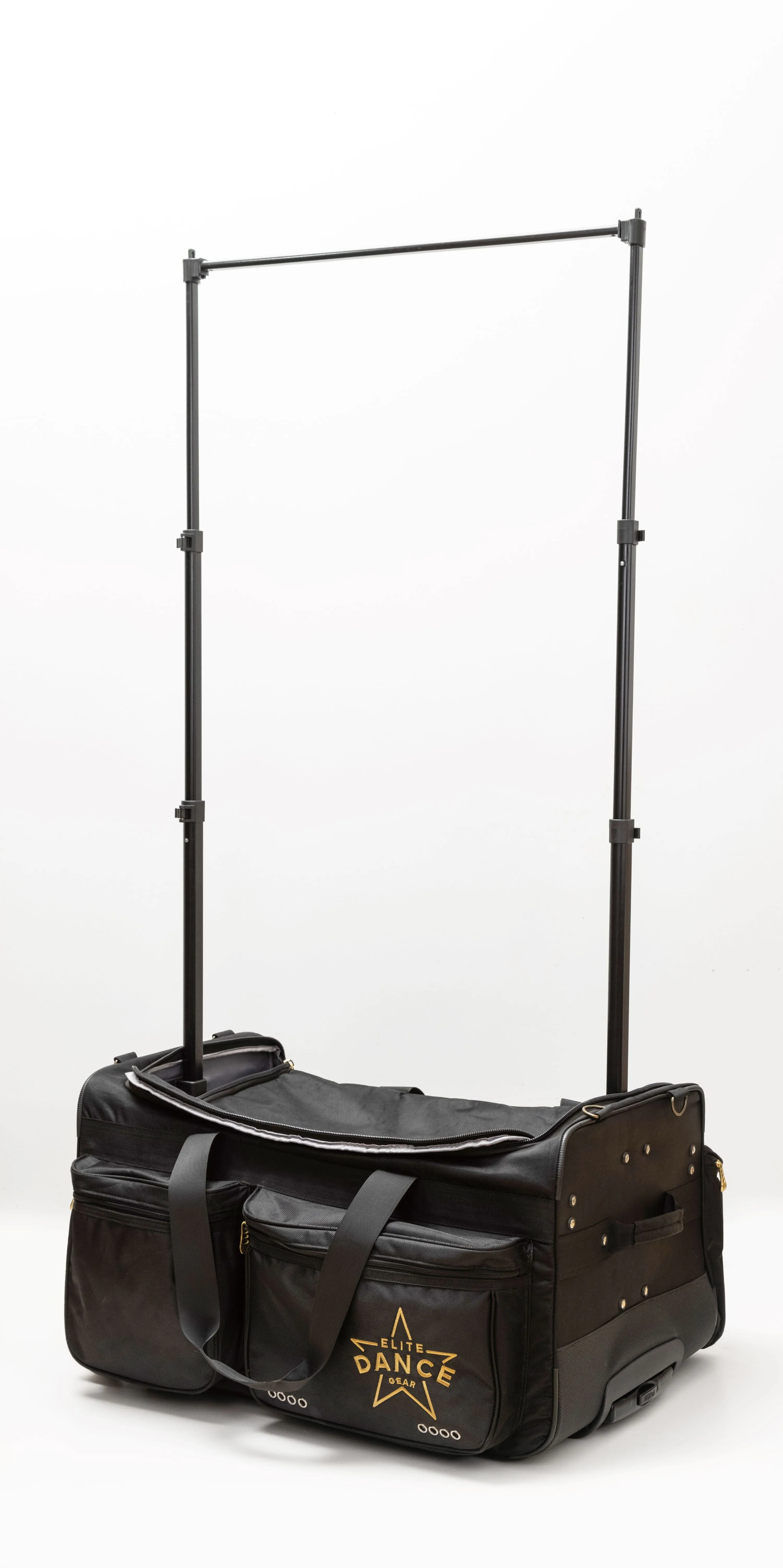 Professional Rolling Duffel Bag with Garment Rack
