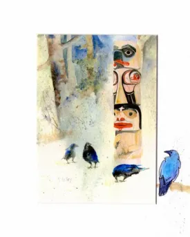 Raven and the Tide Woman Print