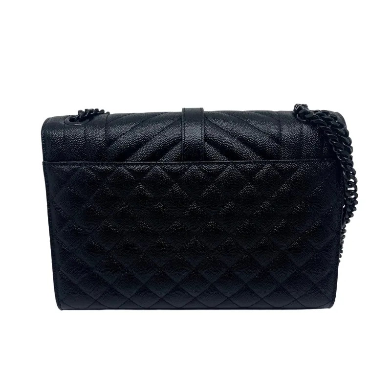 Saint Laurent Medium Monogram Triquilt Envelope Bag