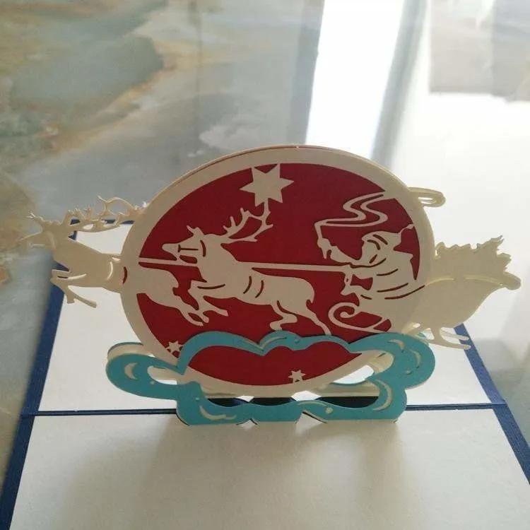 Santa Pop-Up Card