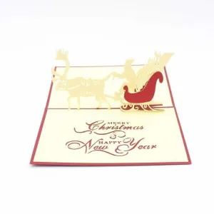 Santa with Reindeers