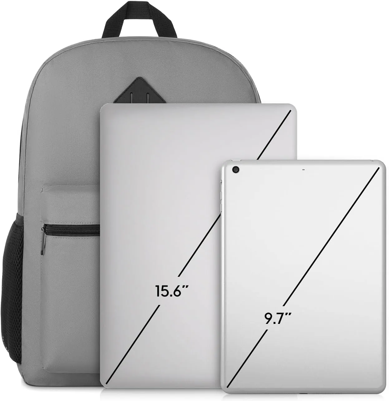 School Backpack,Unisex Classic Bookbag Teens Schoolbag with USB Port for High School College Office Work Travel