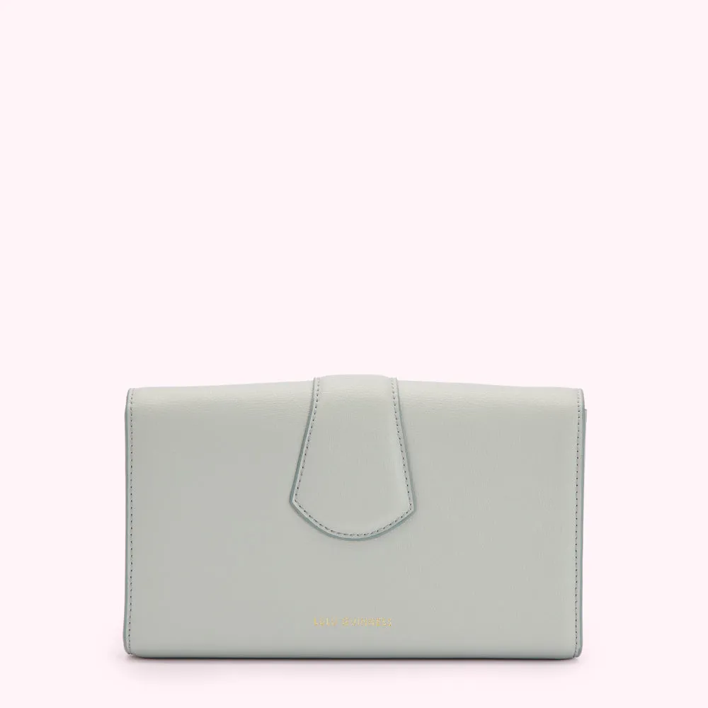 SHAGREEN QUILTED LIP LEATHER ABBY CROSSBODY BAG