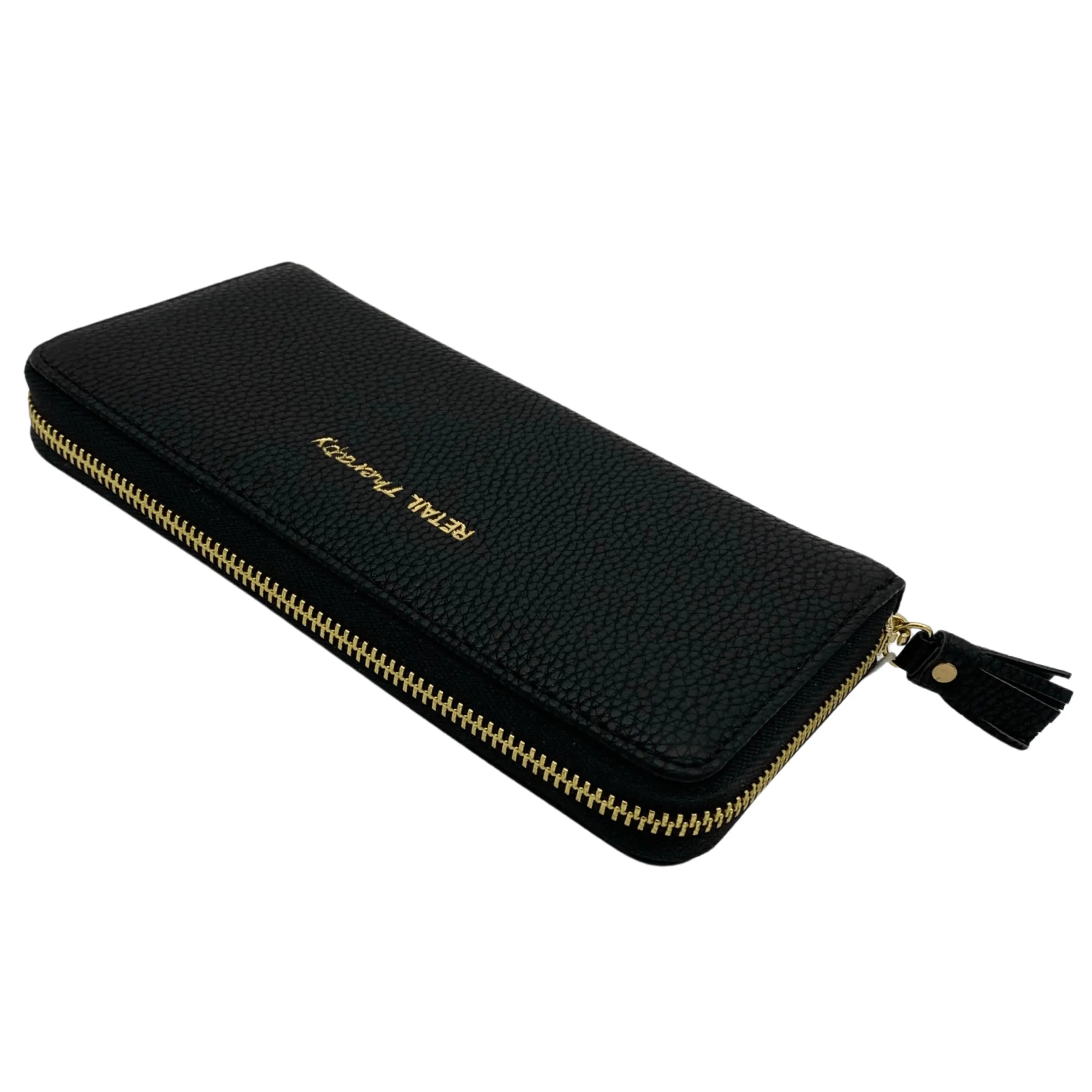 SHIRALEAH Gigi "Retail Therapy" Wallet- Black New w/ Tags