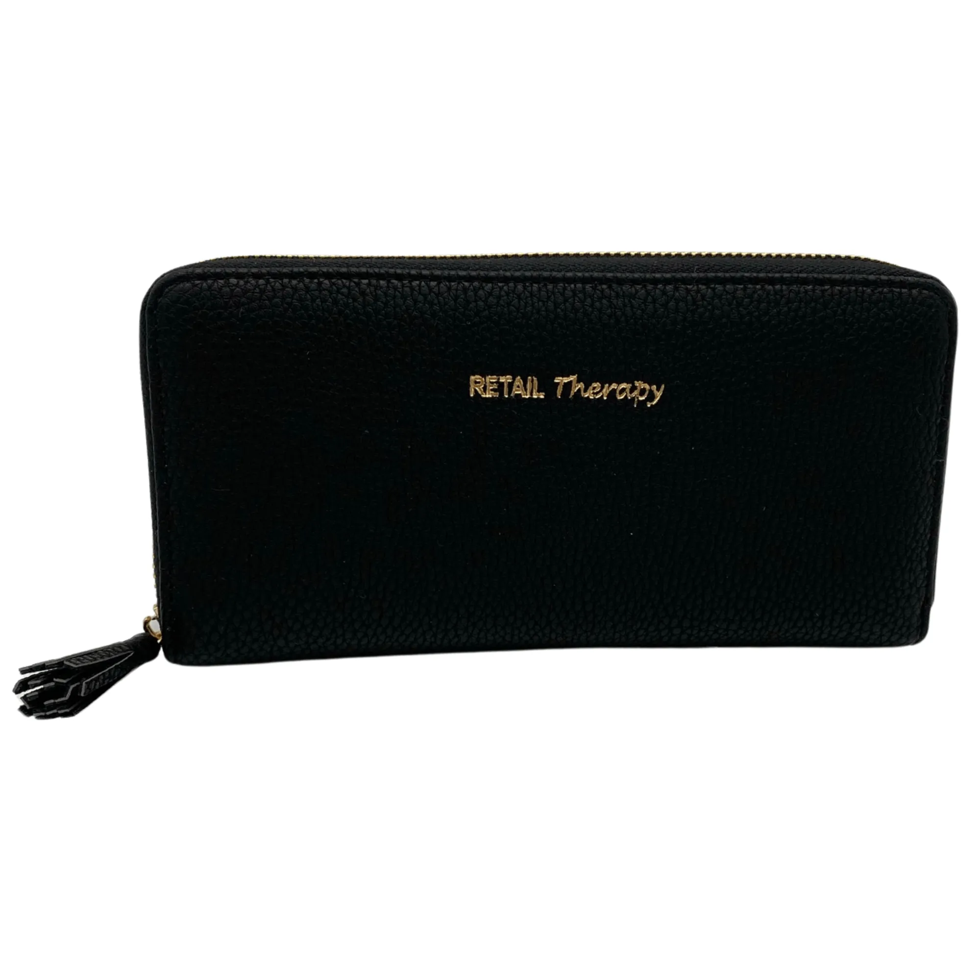 SHIRALEAH Gigi "Retail Therapy" Wallet- Black New w/ Tags