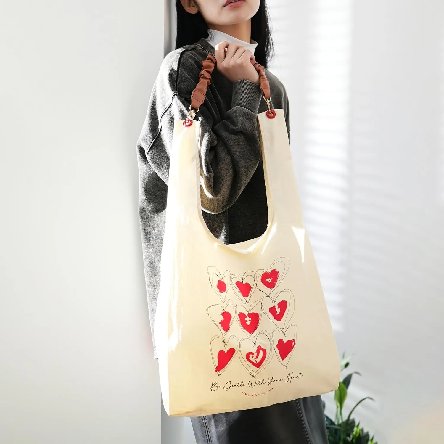 Shopping Bag with Removable Straps | Elegant Tote For Daily Use, Casual Outings