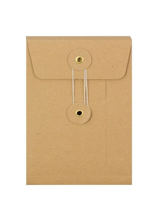 Small Brown Kraft Envelope w/ String