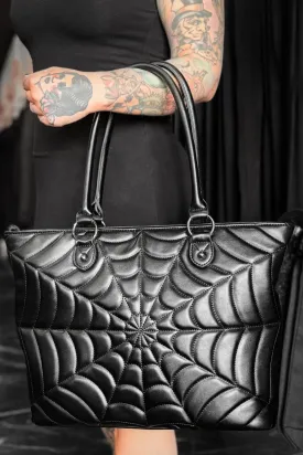 Spiderweb [Black] | TOTE BAG
