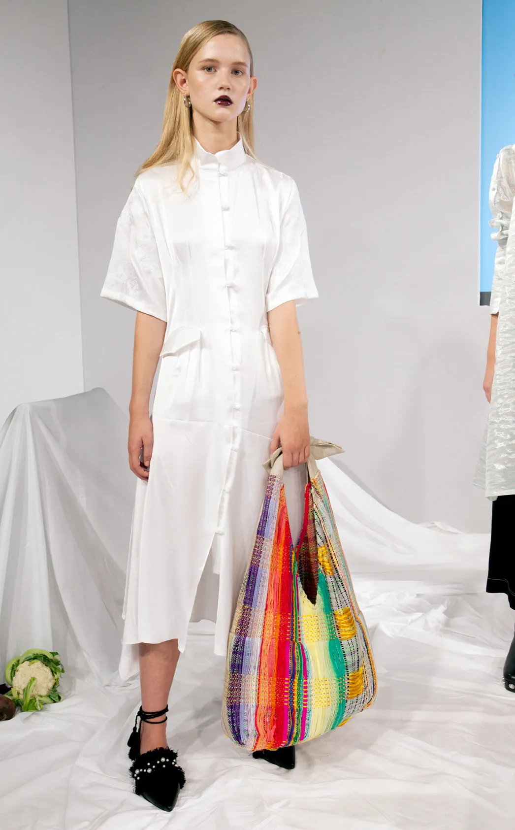 Summer Hues Woven Tote
