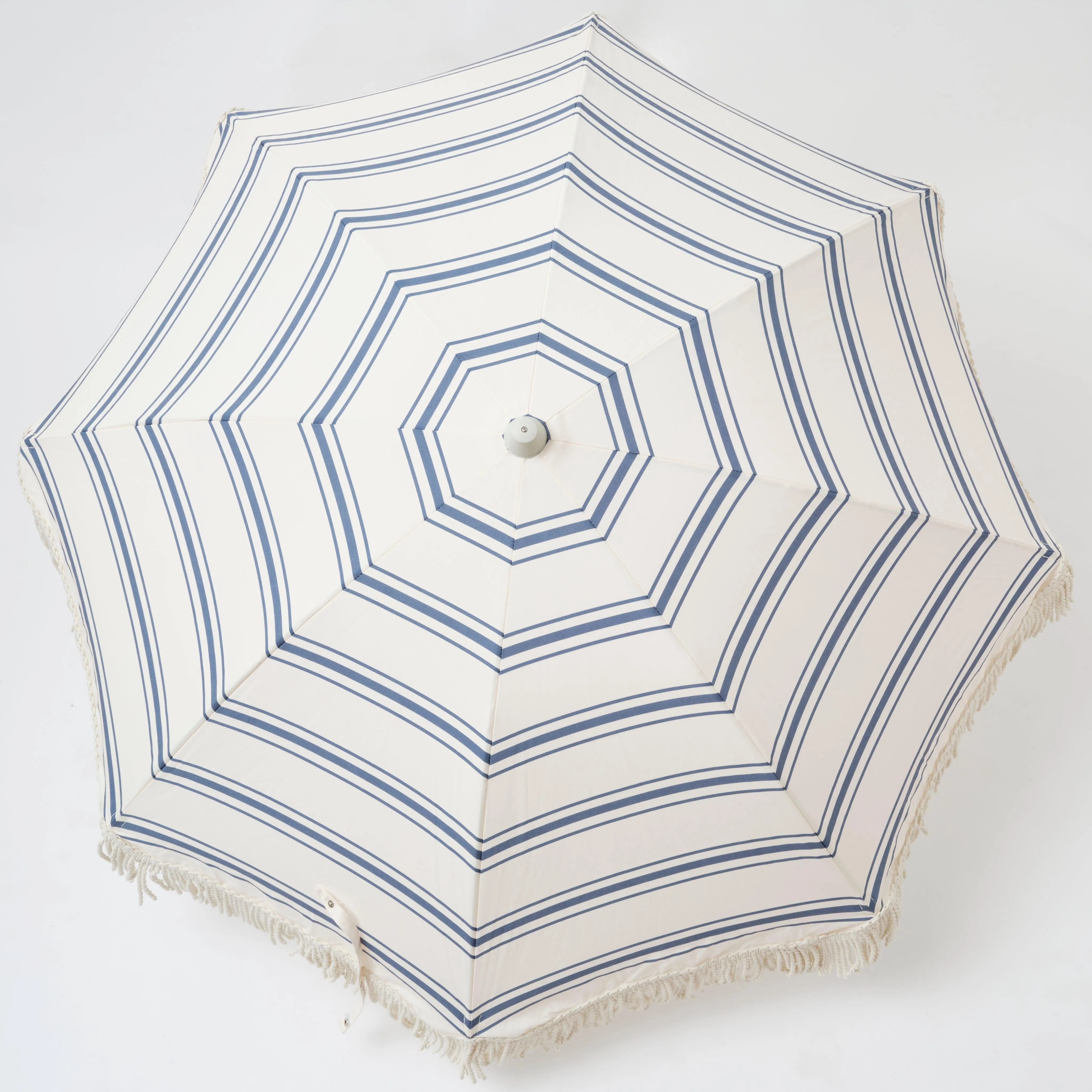 The Resort Luxe Beach Umbrella Coastal Blue