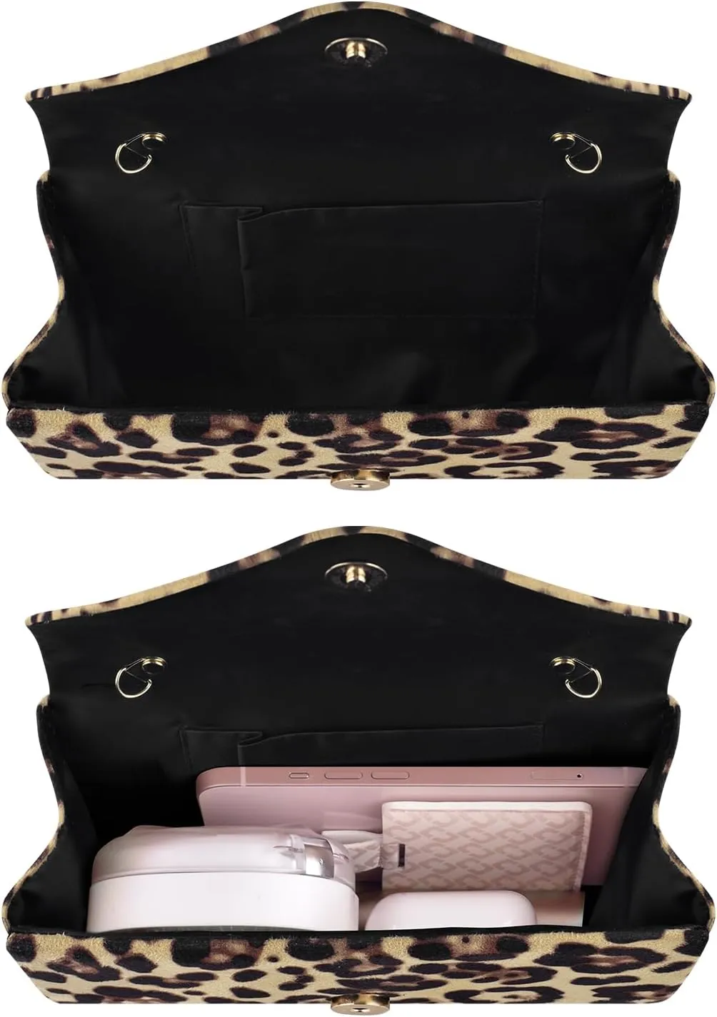 TINDTOP Evening Clutch Purses for Women Handbags for Formal Wedding Party Cocktail Prom Crossbody Shoulder Envelope Bag