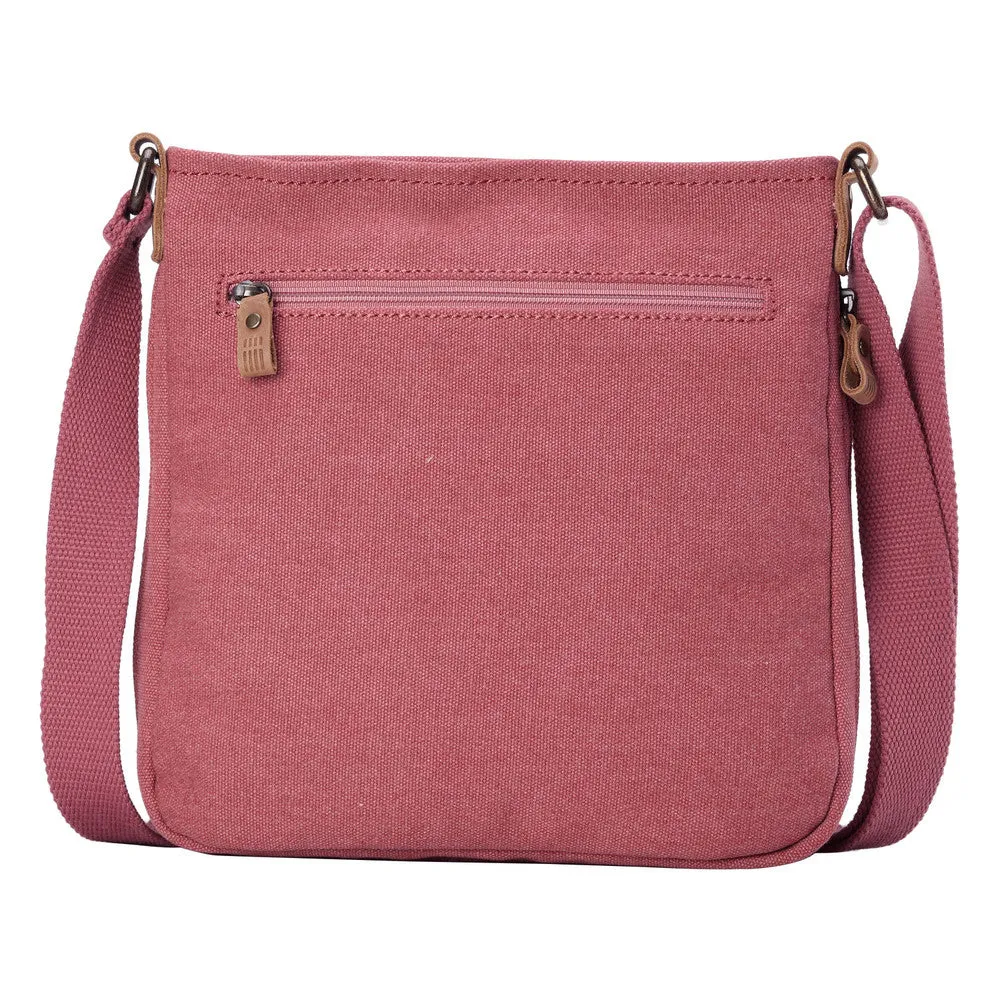 Troop London Classic Small Zip Top Shoulder Bag - Pink