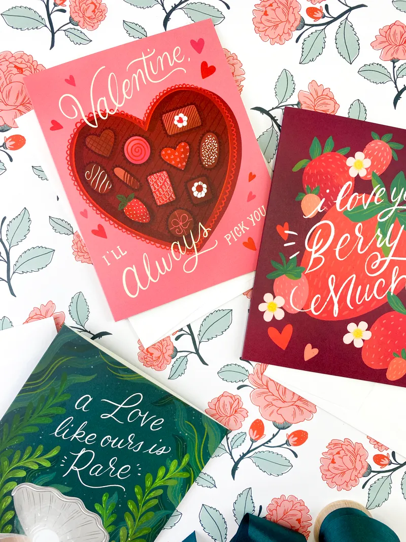 Valentine Chocolate Box Card