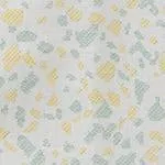 Verin Beach Towel [Off-white/Green grey/Yellow]