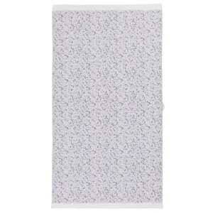 Verin Beach Towel [Off-white/Ultramarine/Light pink]