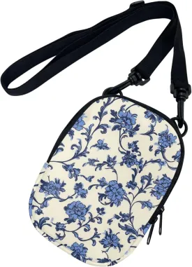 Women Girls Canvas Messenger Bag with Zipper Mini Crossbody Totes for Money Coins Purse Cell Phone Holder