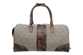 Woodland Quilted Oxford Canvas Duffel - River Rock
